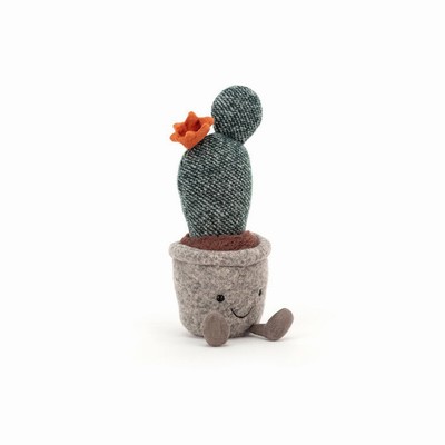 Jellycat Silly Succulent Prickly Pear Cactus UK | 97036YIGP